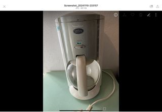 Cafetera Eléctrica Moulinex Crystal Aroma