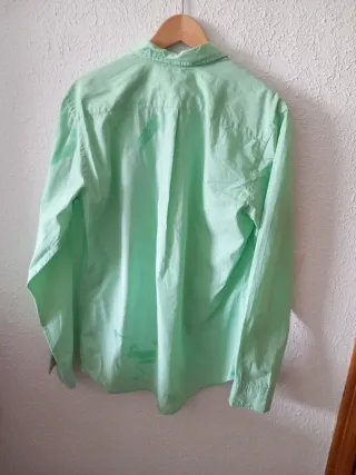 Camisa Sfera Verde Talla M Poco Uso