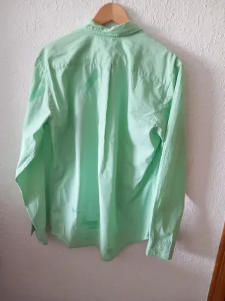 Camisa Sfera Verde Talla M Poco Uso