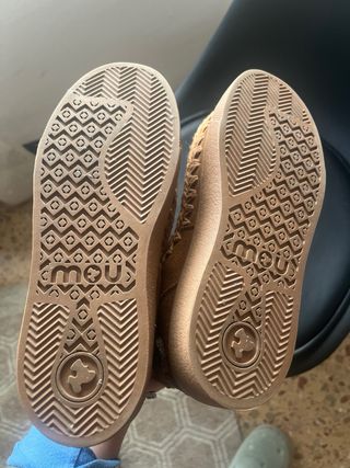 Botas MOU originales camel como nuevas