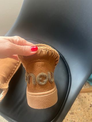 Botas MOU originales camel como nuevas