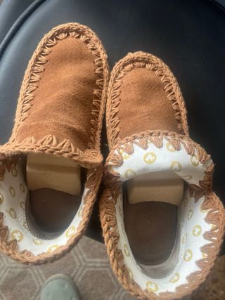 Botas MOU originales camel como nuevas