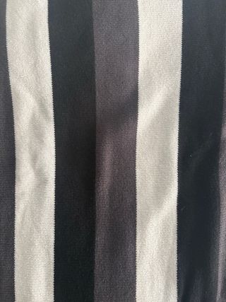 Jersey Bershka rayas negro, gris y blanco