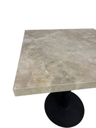 Mesa imitación mármol gris