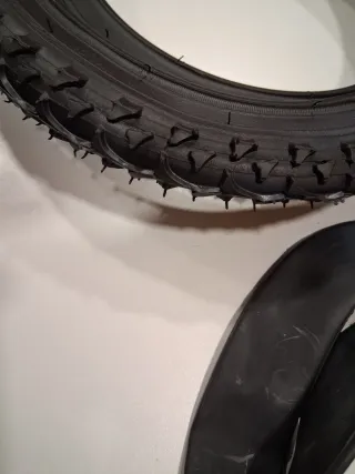 Llanta y cámara de bicicleta 14x1.75