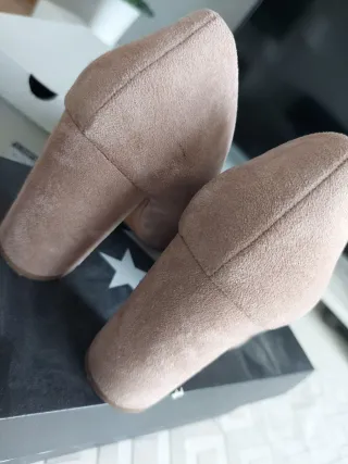 Zapatos de tacón rosa palo Tacon 9 cm