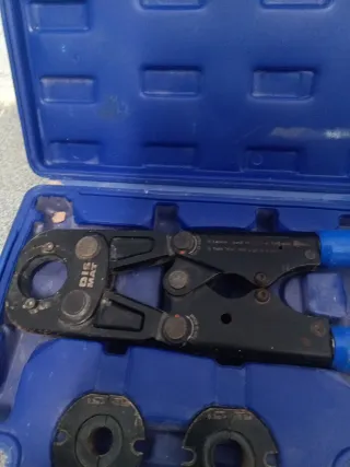 Prensadora multicapa tuberías con maletín