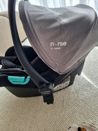 Silla de coche para bebé negra