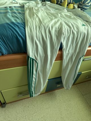 Conjunto Chándal Adidas Blanco y Verde