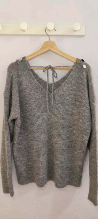 Jersey punto lentejuelas talla única