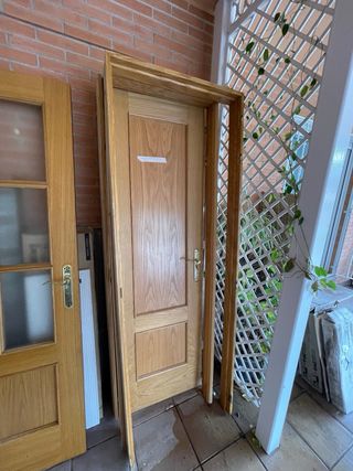 Puertas madera interior