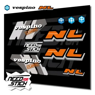Kit Pegatinas Vinilos Vespino NL Classic