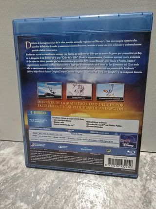 El Rey León Blu-ray (Español)