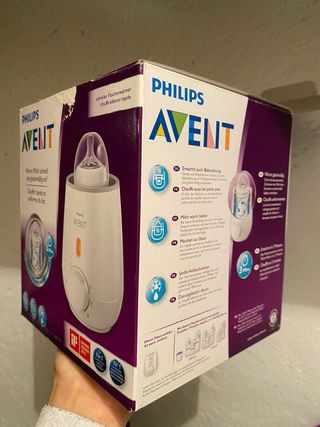 Esterilizador Philips Avent + calienta biberones.