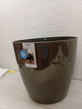 Maceta Artevasi Taupe 42x42x39.5cm