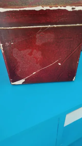 Joyero Oriental Rojo y Dorado