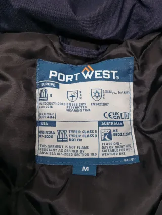 Chaqueta de trabajo impermeable