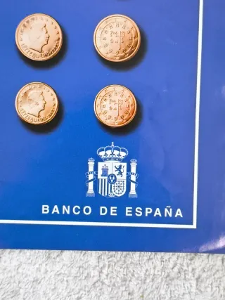 POSTER MONEDAS EURO 12 PAISES BANCO DE ESPAÑA 2002