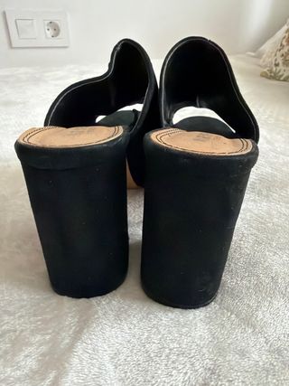 Zapatos Marypaz Tacón Negro Talla 37
