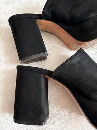 Zapatos Marypaz Tacón Negro Talla 37