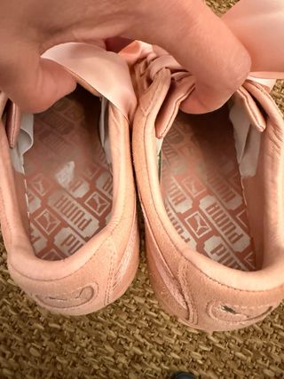 Zapatillas Puma Suede Heart Ep Rosa T.38