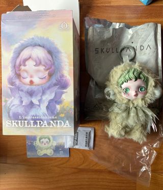 Skullpanda Impressionnisme Verde