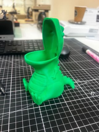Lapicero Dinosaurio 3D Verde