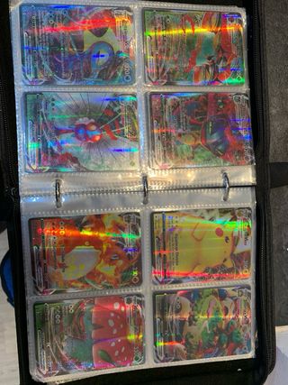 Cartas Pokémon GX Charizard, Dragonite, Zeraora