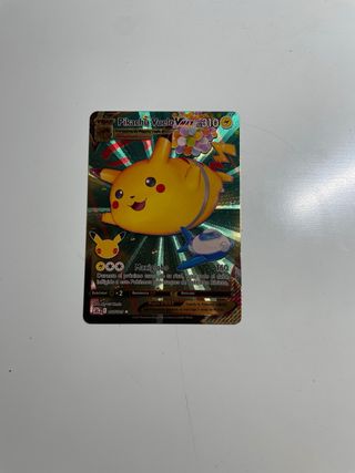 Varias cartas Pokémon Pikachu