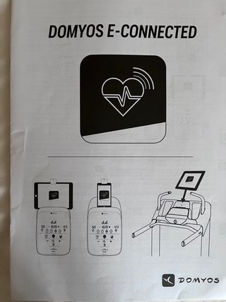 Elíptica Domyos EL540 + alfombrilla