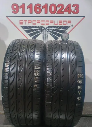 *225 40 18 Y PIRELLI RUEDA AL 90% VIDA UTIL