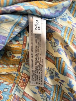 Blusa Uterqüe Multicolor