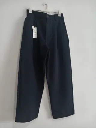 Pantalón negro hombre