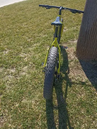 Bicicleta Fat Bike Amarilla