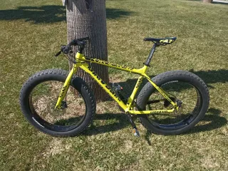 Bicicleta Fat Bike Amarilla