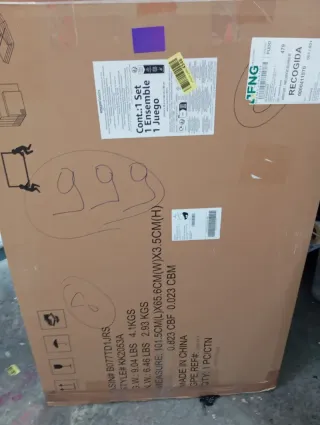 Pizarra de Amazon Basics 90 x 60 cm