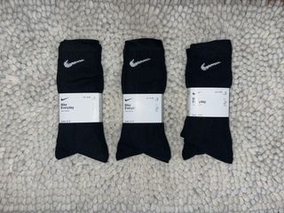 Calcetines Nike Everyday negros talla 41-45