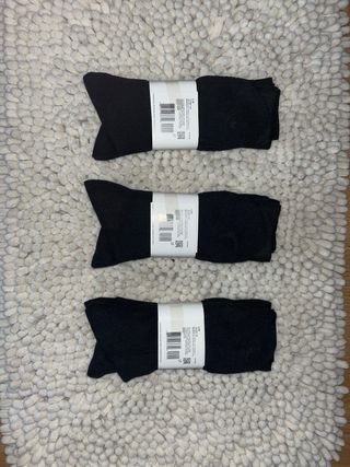 Calcetines Nike Everyday negros talla 41-45