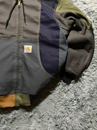 Chaqueta Carhartt Rework Bomber Vintage Canvas 90s