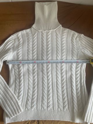 Jersey Dolce & Gabbana cuello alto beige Talla L