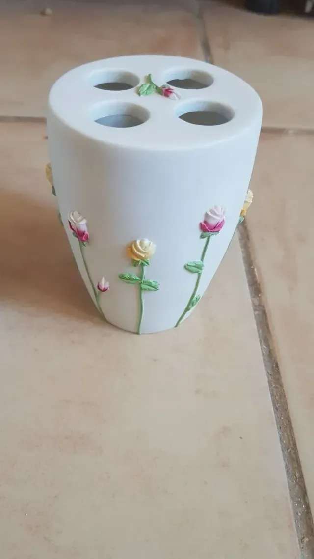 2 Portacepillos baño