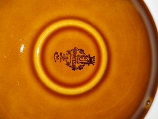 6 Tazas y Platos Café Cerámica Pontesa Vintage