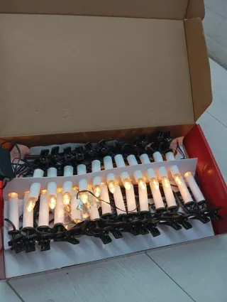 Velas luminosas para navidad