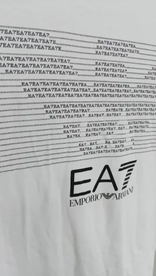 T-shirt EA7 Emporio Armani bianca