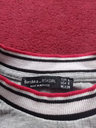 Camiseta manga corta gris