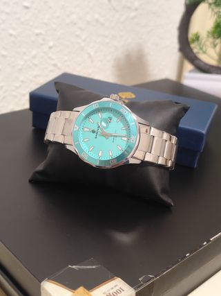 Reloj BANGWEI Hombre Esfera Turquesa