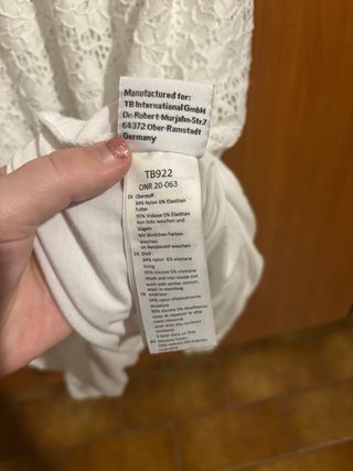 Mini Abito Nuovo Senza Spalline Pizzo”URBAN CLASSI