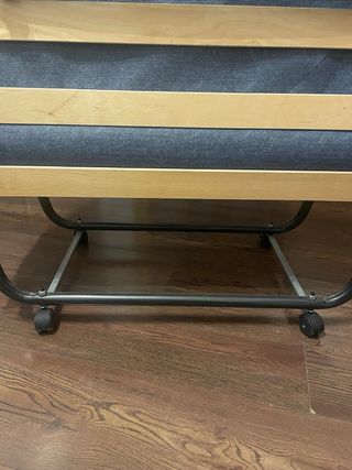 Cama plegable con colchón