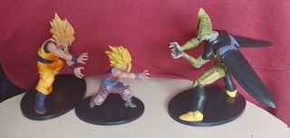 Escena Cell Dragon Ball Z figuras colección Sayan