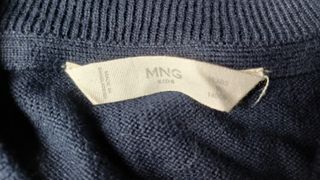 Pulôver MNG azul criança tam. M